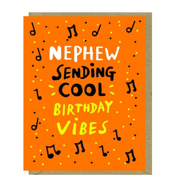 Nephew Cool Vibes Card