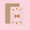 Milestone Age 30 Card