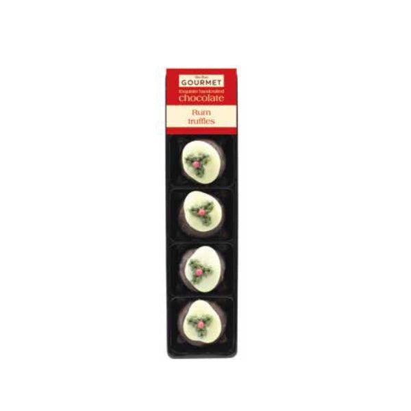 Christmas Pudding Rum Truffles