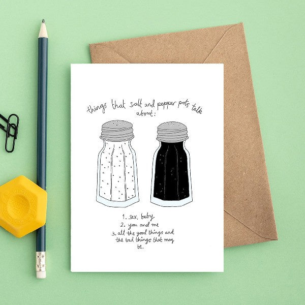 Salt And Pepper Card