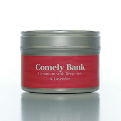 Paper Tiger Comely Bank Geranium with Bergamot & Lavender Small Candle Tin