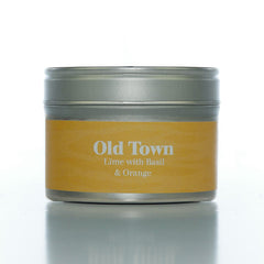 Paper Tiger Old Town Lime with Basil & Orange Small Candle Tin