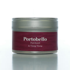 Paper Tiger Portobello Patchouli & Ylang Ylang Small Candle Tin
