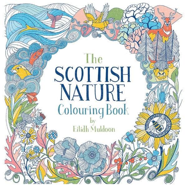 Scottish Nature Colouring Book