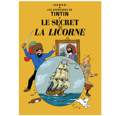 The Secret of the Unicorn Tintin Poster