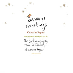 Merry Christmas Adolphus Card by Catherine Rayner