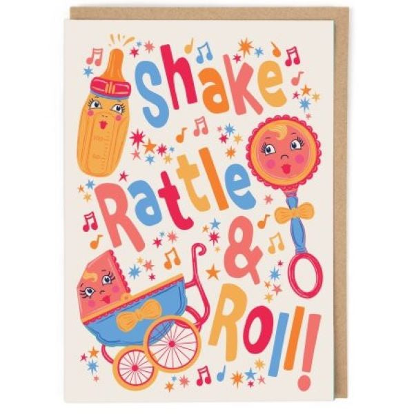 Shake Rattle And Roll Card Paper Tiger