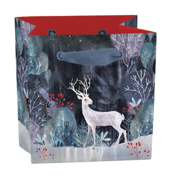 Silver Stag Small Gift Bag