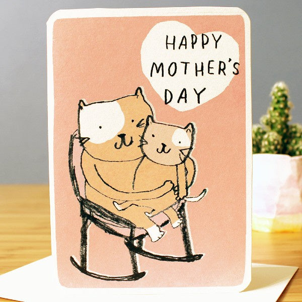 Happy Mothers Day Cats Card