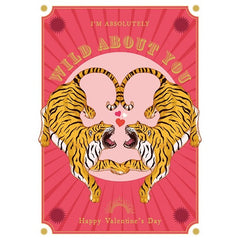 Wild About You Tigers Card