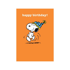 Happy Birthday Snoopy Birthday Hat Card