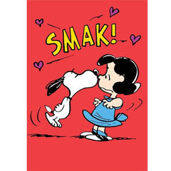 Snoopy Kiss Card