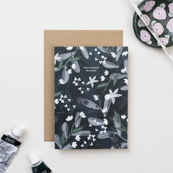 Snowdrop Christmas Card
