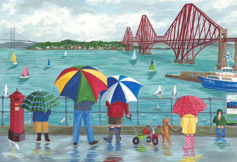 A Rainy Afternoon, South Queensferry Card
