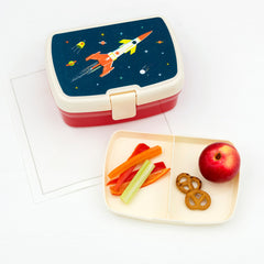 Space Age Lunch Box with Tray