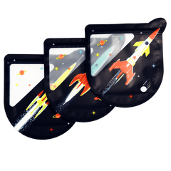 Space Age Set of 3 Snack Bags