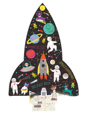 Rocket Shaped Jigsaw