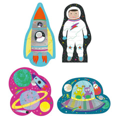 Space My First Puzzle Four-In-One