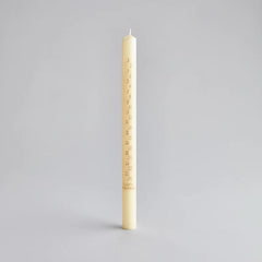 Ivory Advent Candle 7/8” x 12”