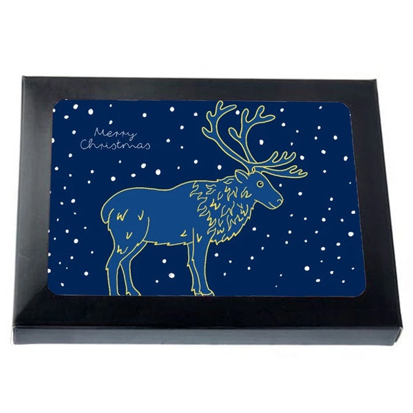 Snowy Deer Box of Christmas Cards