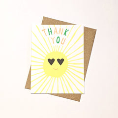 Sun Thank You Pack of 8 Cards