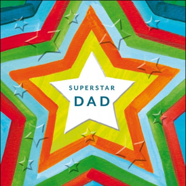 Superstar Dad Card