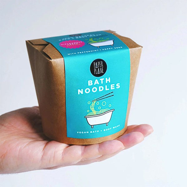Bath Noodles Vietnamese Fresh Peppermint and Poppy Seed Bath and Body Wash