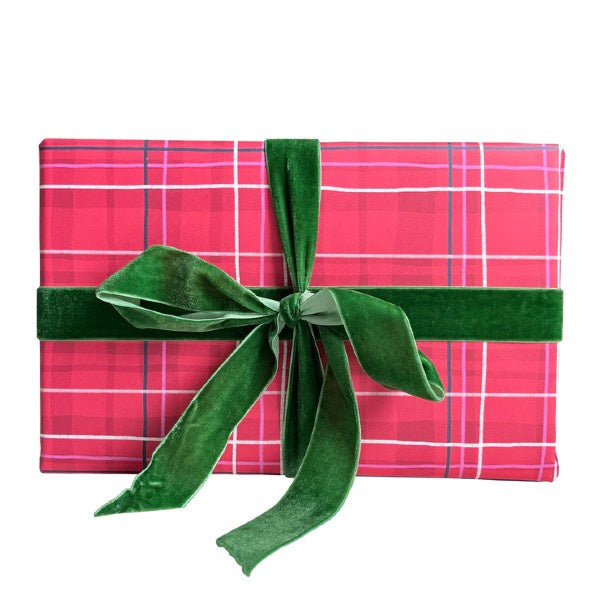 Tartan Illustrated Sheet Wrap