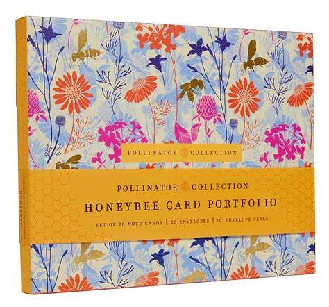 Pollinator Collection Honeybee Card Portfolio - Paper Tiger