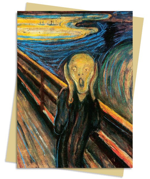 Edvard Munch The Scream Card