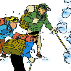 Tintin in Tibet Poster