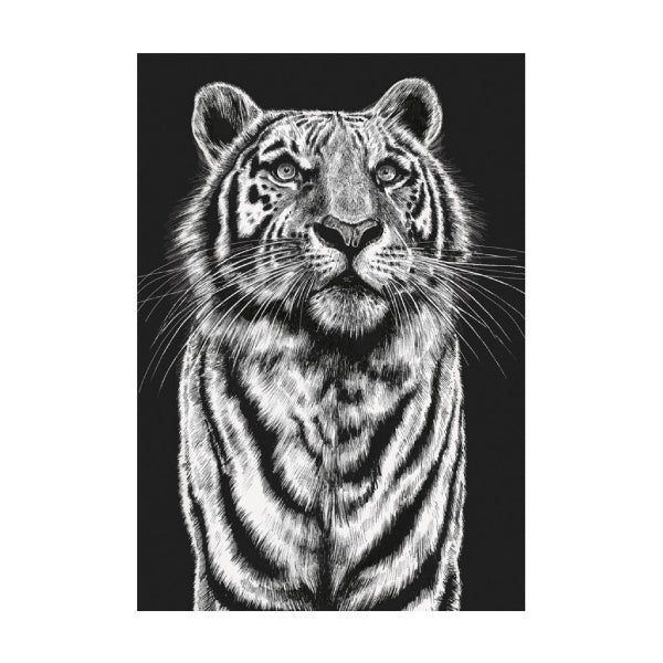 Ink and Shadow Tiger Card