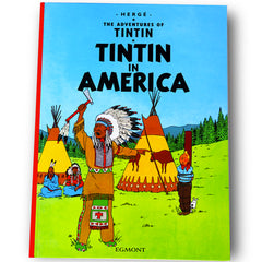 Tintin In America Softback Book