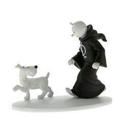 Monochrome Tintin in a Toga from Cigars of the Pharaoh