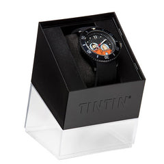 Tintin Watch - Tintin and Haddock on the Moon- Sports Strap - Medium