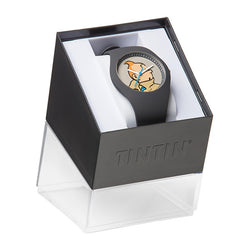 Tintin Watch - Tintin in Grey