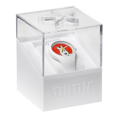 Tintin Watch - Snowy in White and Red