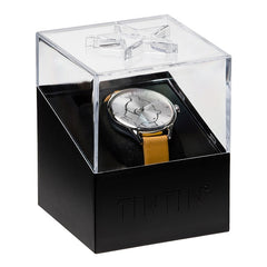 Tintin Watch - Tintin in Steel and Camel