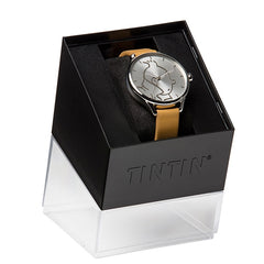 Tintin Watch - Tintin in Steel and Camel