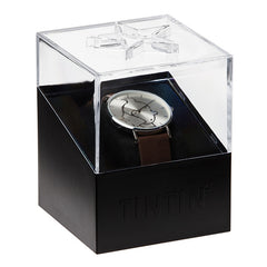 Tintin Watch- Tintin Steel and Brown