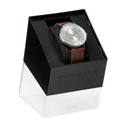 Tintin Watch- Tintin Steel and Brown