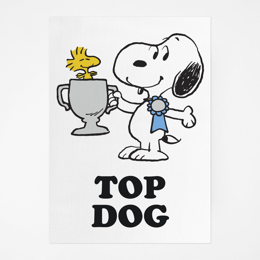 Top Dog Snoopy Tea Towel