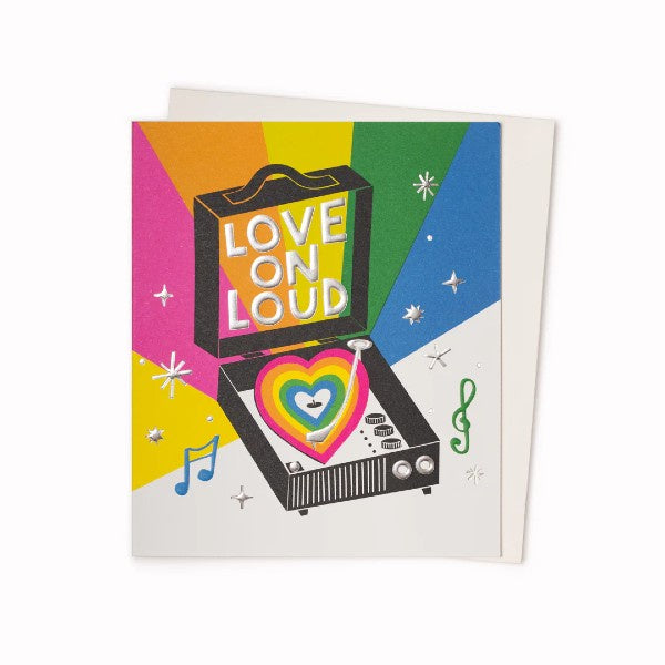 Love On Loud Card