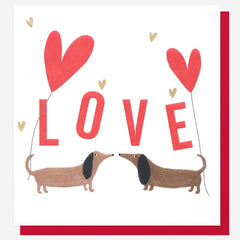Love Sausage Dogs Card