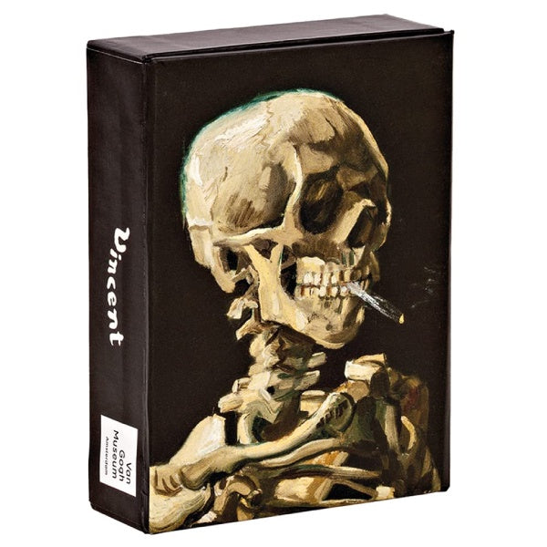 Head Of a Skeleton Van Gogh Playing Cards