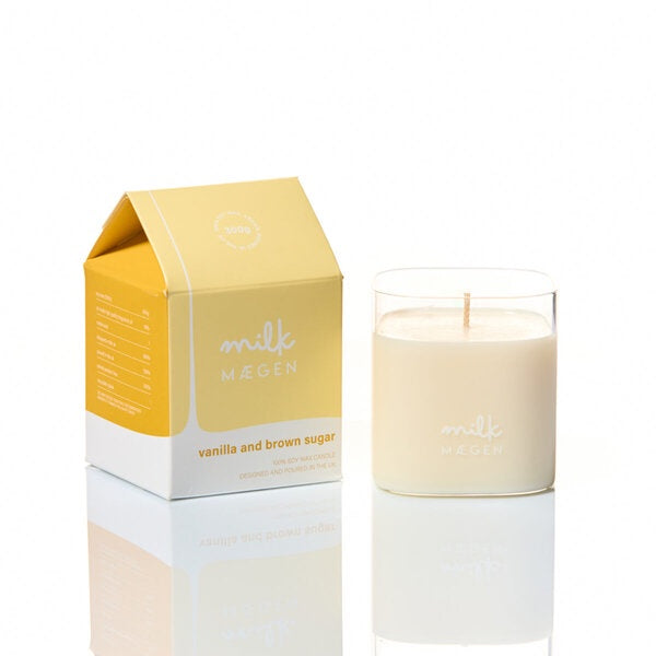 Maegen Milkshake Candle Vanilla and Brown Sugar