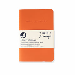 Make A Mark Pocket Notebook Orange