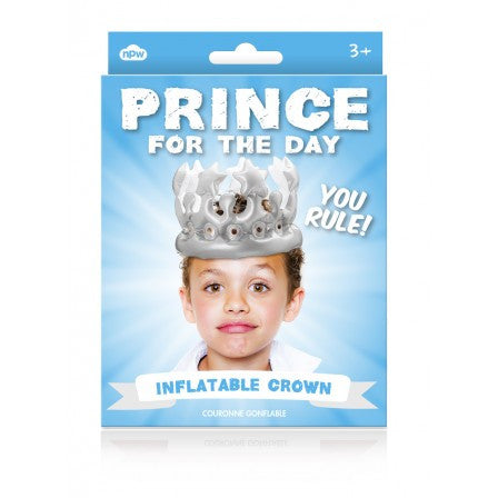 Prince For The Day Inflatable Crown