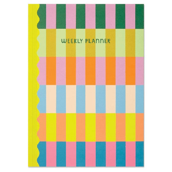 Coloured Blocks Weekly Planner
