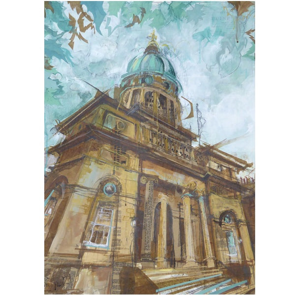 West Register House Card by Lucy Jones